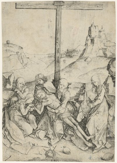 De Bewening 作者 Martin Schongauer (学校)