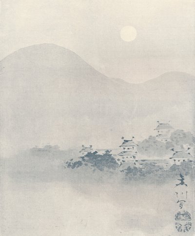 山谷中的薄雾，c1801 作者 森创泉