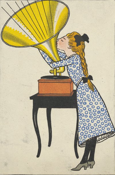 哦，卡鲁索！，1911年。 作者 莫里茨荣格