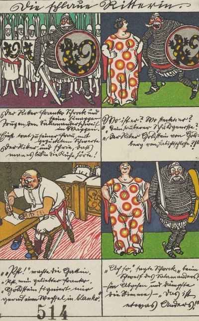 聪明的女骑士 聪明的女骑士，1911年。 作者 莫里茨荣格
