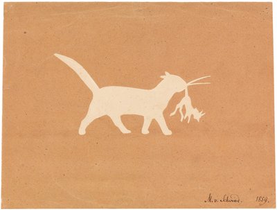 猫小魔王，1859年。 作者 莫里茨·路德维希·冯·施温德