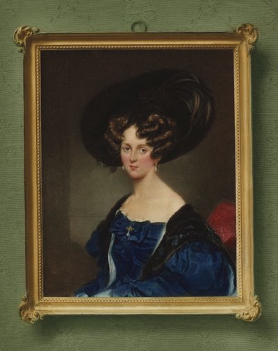 Johanna Georgine von Arthaber的肖像 作者 莫里茨·迈克尔·达芬格