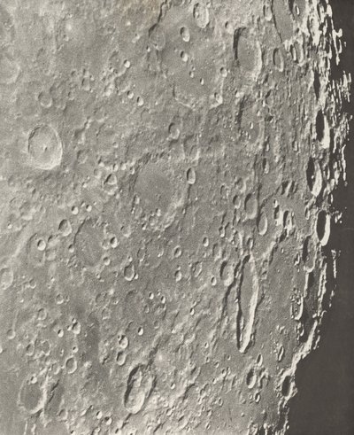 月球照片 Blancanus - Tycho - Schiller，1899 年（照片） 作者 莫里茨和普伊瑟克斯·皮埃尔·亨利 (1855-1928) 洛伊
