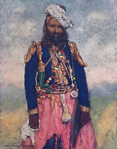 1903年拉杰加（Rajgargh）的保留人 作者 莫蒂默·卢丁顿·门佩斯