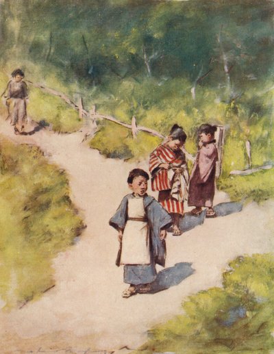 阳光下的漫步》，约1887年，1901年 作者 莫蒂默·卢丁顿·门佩斯