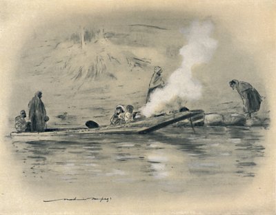 游牧部落一家，1903年 作者 莫蒂默·卢丁顿·门佩斯