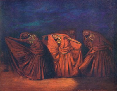Nautch女孩》，1903年 作者 莫蒂默·卢丁顿·门佩斯