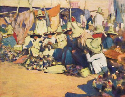 普埃布拉"，1903年 作者 莫蒂默·卢丁顿·门佩斯