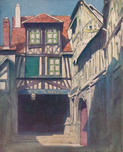 鲁昂"，1903年 作者 莫蒂默·卢丁顿·门佩斯