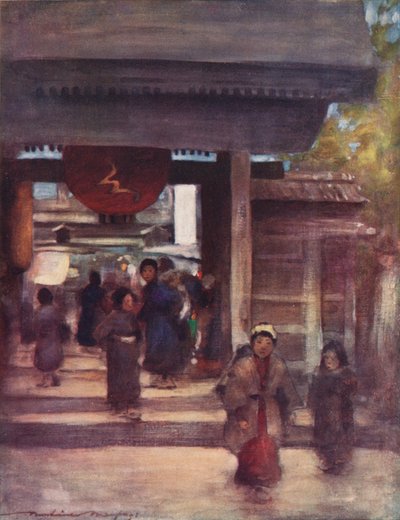 通往圣殿之路》，约1887年，1901年 作者 莫蒂默·卢丁顿·门佩斯