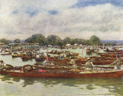 亨利帆船赛 作者 Mortimer Ludington Menpes