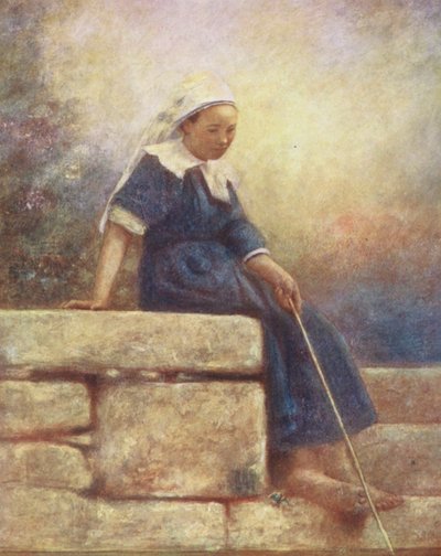 闲置时间（彩色印刷） 作者 Mortimer Ludington Menpes