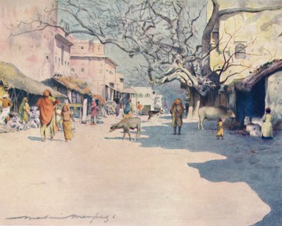 1905年中午，杰伊波伊 作者 Mortimer Ludington Menpes
