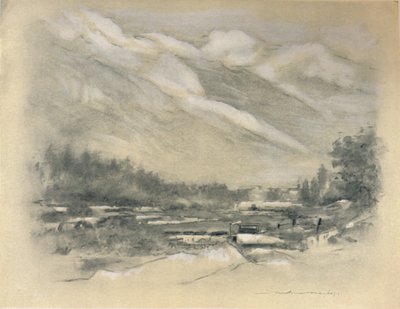 Chamounix街区，1903年 作者 Mortimer Ludington Menpes