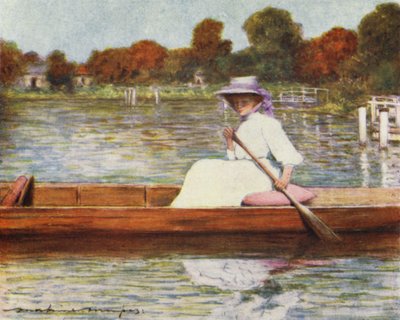 来自Swan Hotel的Pangbourne 作者 Mortimer Ludington Menpes