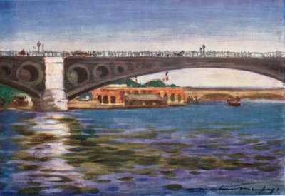Pont Concorde 作者 Mortimer Ludington Menpes