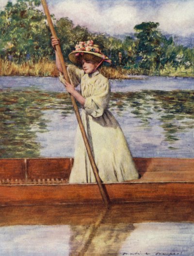 撑船 作者 Mortimer Ludington Menpes