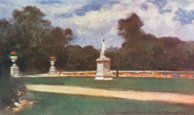 杜乐丽的草坪 作者 Mortimer Ludington Menpes