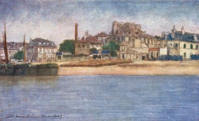Charenton附近的塞纳河 作者 Mortimer Ludington Menpes