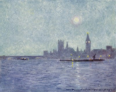 威斯敏斯特之夜 作者 Mortimer Ludington Menpes