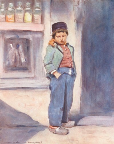 世界的孩子布列塔尼，艰苦奋斗（彩色印刷版） 作者 Mortimer Ludington Menpes