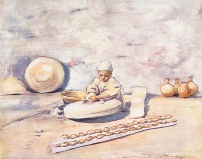 世界的孩子羊绒，波特》（彩色石印版） 作者 Mortimer Ludington Menpes
