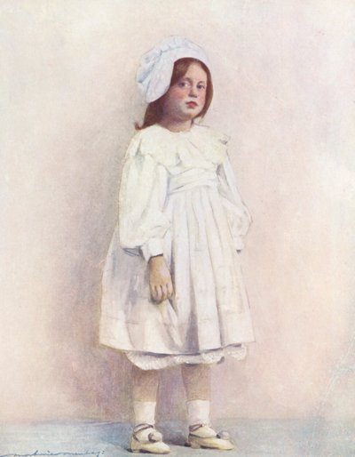 世界儿童：弗拉芒，玛格丽特（彩色石版画） 作者 Mortimer Ludington Menpes