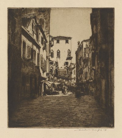 市场场景 作者 Mortimer Menpes