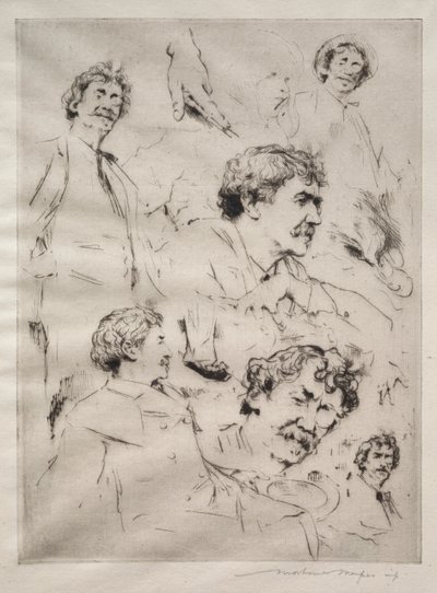 詹姆斯-麦克尼尔-惠斯勒 作者 Mortimer Menpes