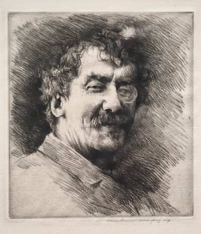 詹姆斯-麦克尼尔-惠斯勒 作者 Mortimer Menpes