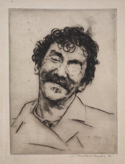 詹姆斯·麦克尼尔·惠斯勒。 作者 Mortimer Menpes