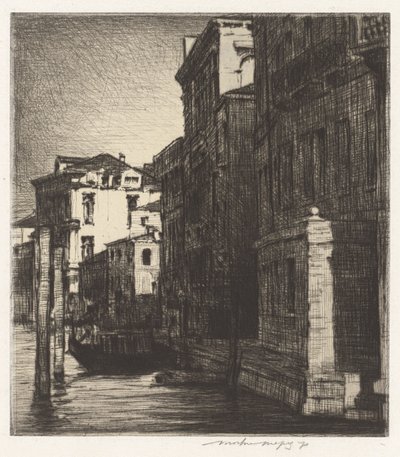 午后，威尼斯 作者 Mortimer Menpes