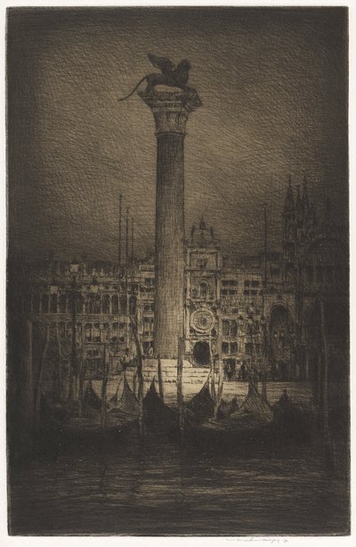 圣马可之狮 作者 Mortimer Menpes