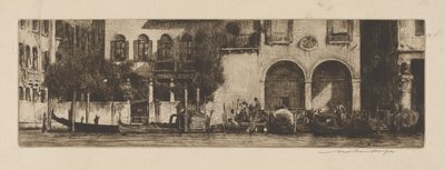 运河上的宫殿 作者 Mortimer Menpes