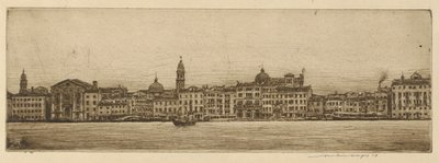 圣马可全景 作者 Mortimer Menpes