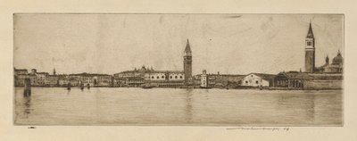 圣马可全景 作者 Mortimer Menpes
