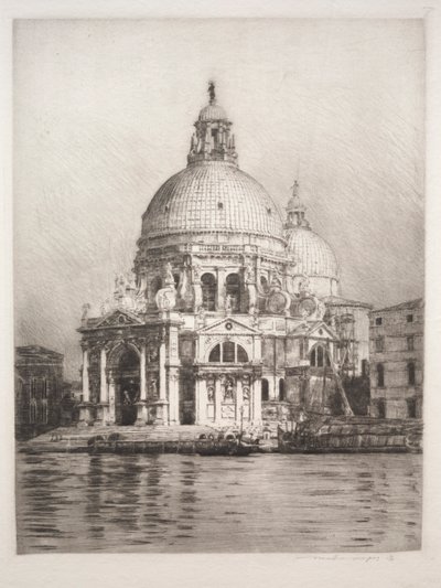 圣玛丽亚德拉致敬号1，1910年。 作者 Mortimer Menpes