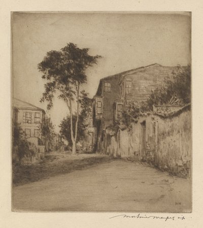 西西里街 作者 Mortimer Menpes