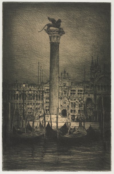 圣马可广场 作者 Mortimer Menpes