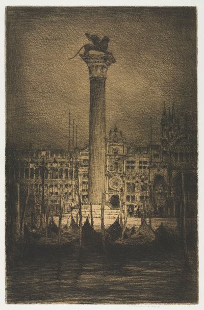 圣马可广场 作者 Mortimer Menpes