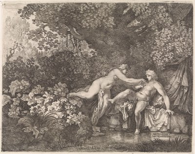 Salmacis 和 Hermaphroditus 作者 马修斯·莫伊塞斯。范韦滕布鲁克