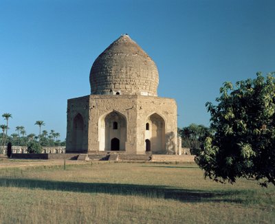 View of the mausoleum of Asif Khan located in Shahdara Bagh 作者 莫卧儿学校