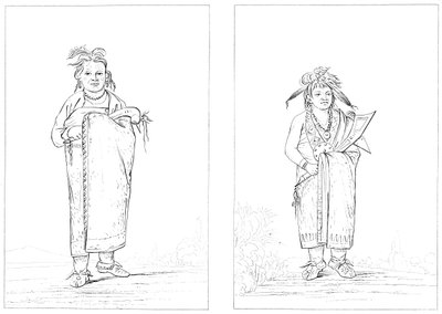 温尼巴哥斯，1841年。 作者 迈尔斯公司