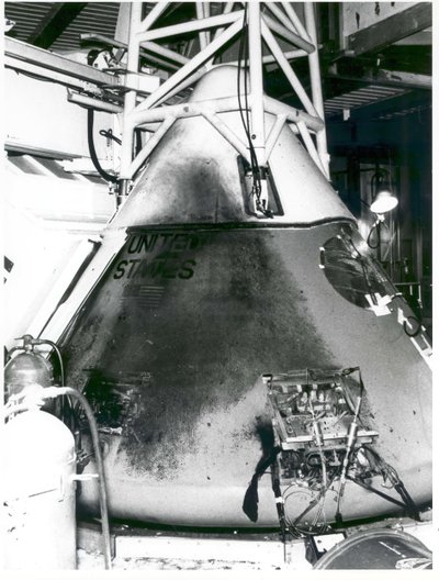 阿波罗1号--美国宇航局，1967年。 作者 NASA图片