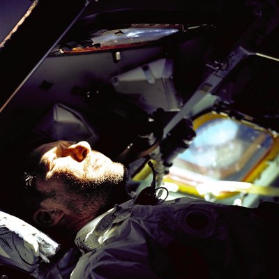 阿波罗7号--美国宇航局，1968年。 作者 NASA图片