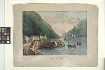 罗斯-特雷弗（手绘石版画） 作者 N. 和 Ives JM (1824 95) 库里尔