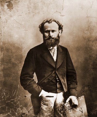 Portrait of Edouard Manet, painter 1832-1883 (photo) 作者 纳达尔