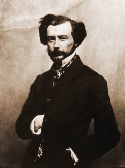 Portrait of Maxime Du Camp, writer 1822-1894 (photo) 作者 纳达尔