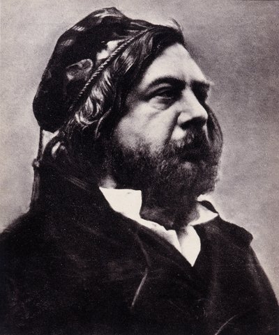 Portrait of Theophile Gautier (1811-1872), French poet and writer (Galetino-bromide print) 作者 纳达尔