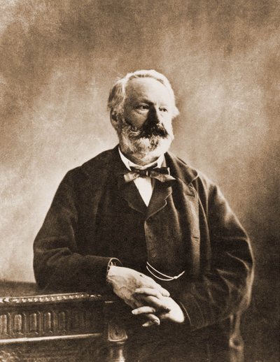 Portrait of Victor Hugo, poet and writer 1802-1855 (photo) 作者 纳达尔